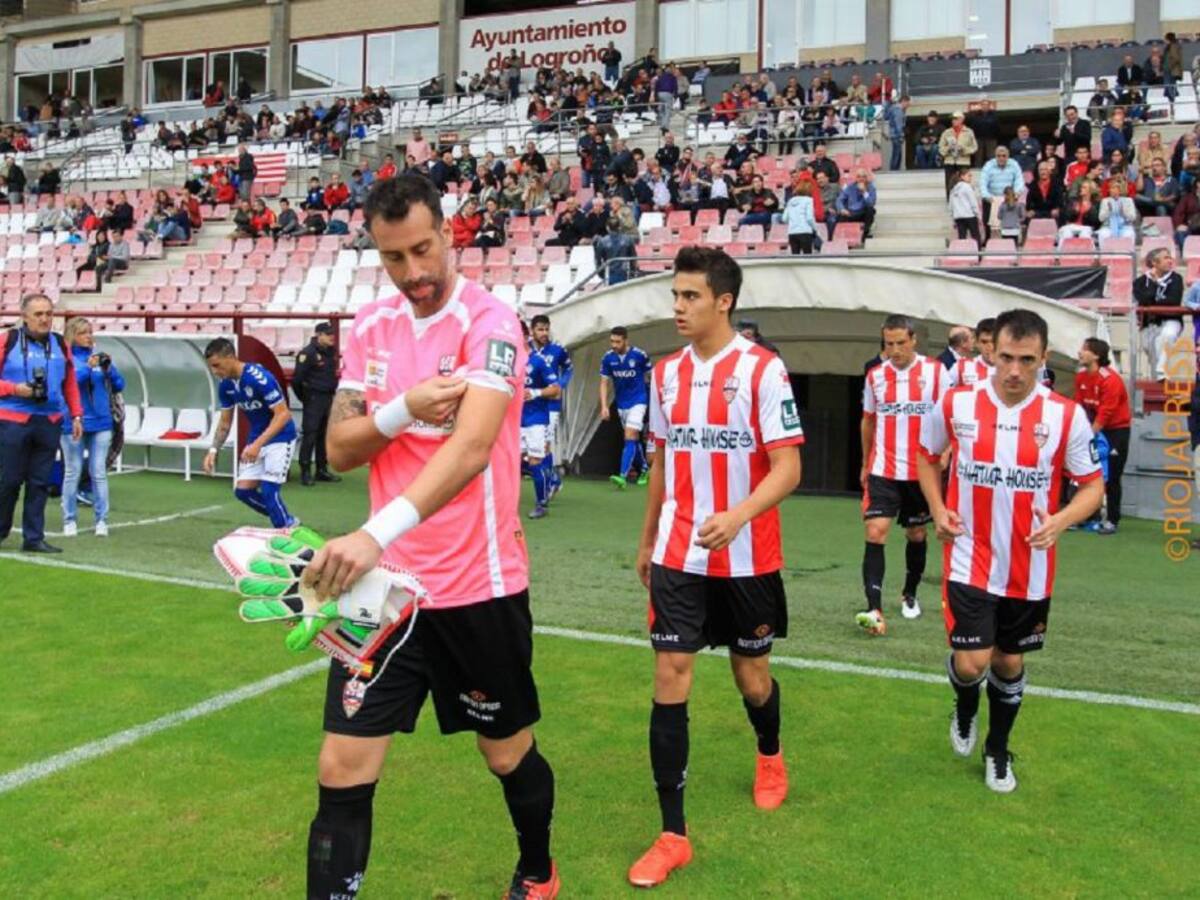 Gol en Las Gaunas: 'Rotura de corazón'