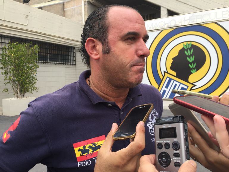 Dani Barroso, miembro de la Comisión Deportiva del Hércules CF