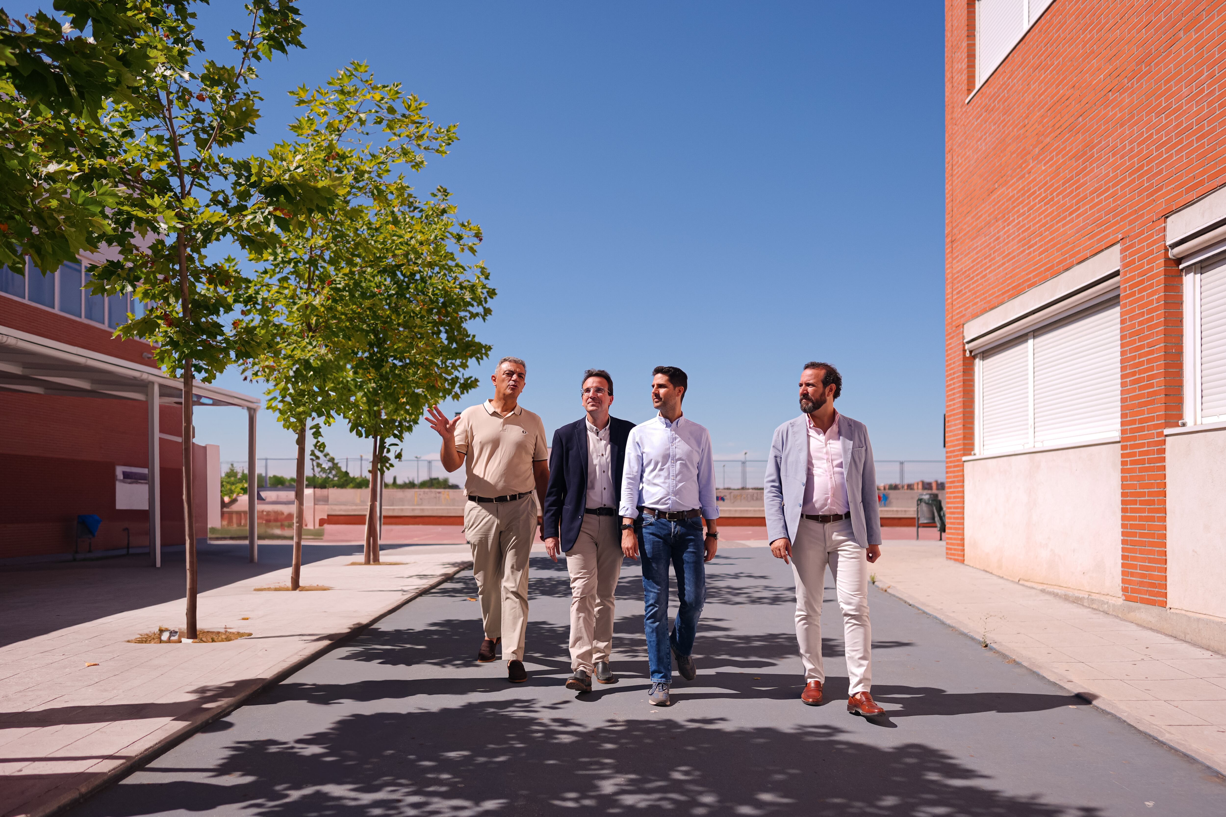 El nuevo edificio del IES RAfael Frühbeck en Arroyo Culebro (Leganés) se pondrá en marcha en septiembre