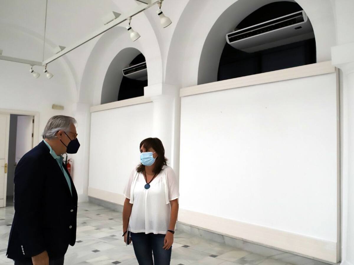 El Ayuntamiento renueva los sistemas de climatización de la Sala Pescadería Vieja