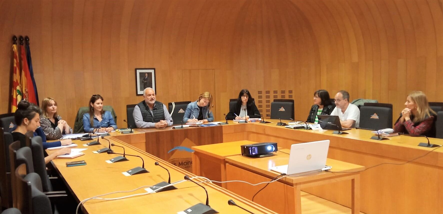 Reunión programa PAE en Monegros