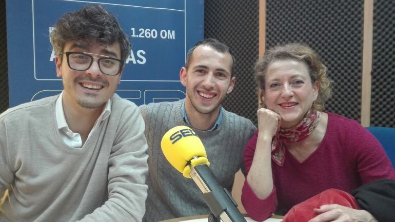 Raúl Rosillo, Miguel Soto y Magda Bellotti hablan de Alcultura en Radio Algeciras.