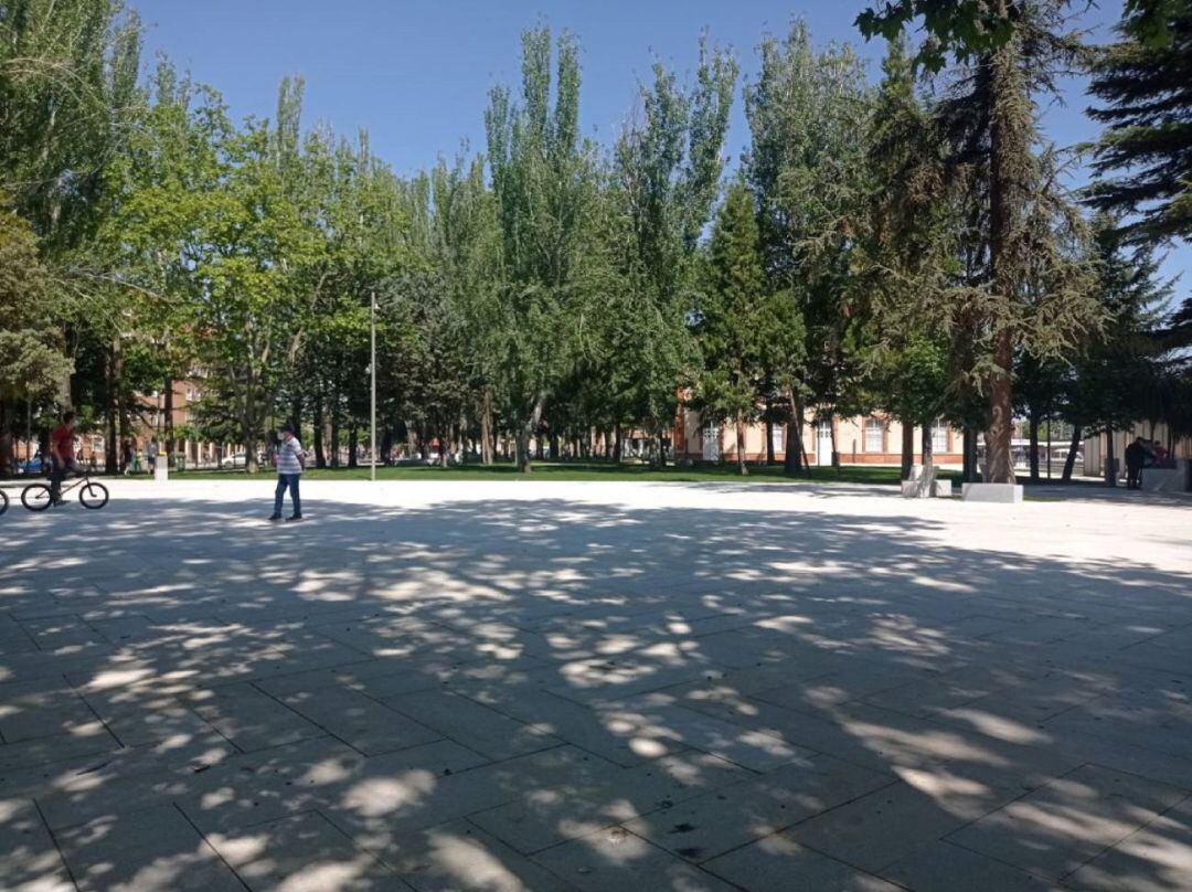 Parque de Jardinillos en Palencia