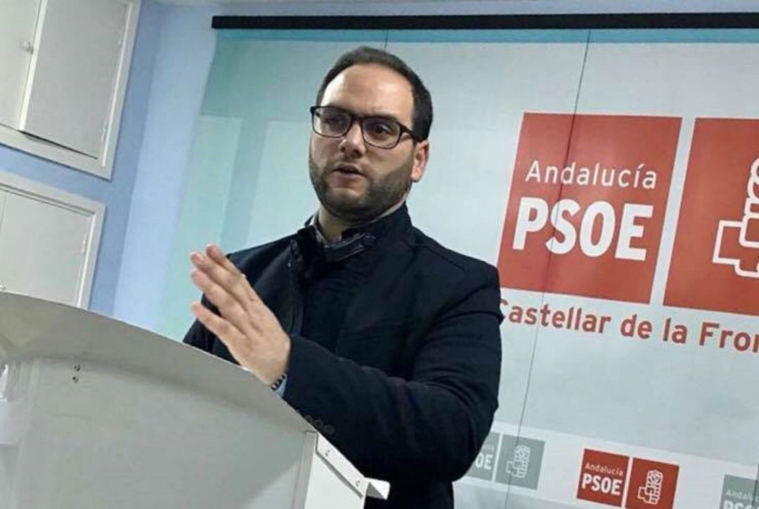 Adrián Vaca, candidato del PSOE a la alcaldía de Castellar