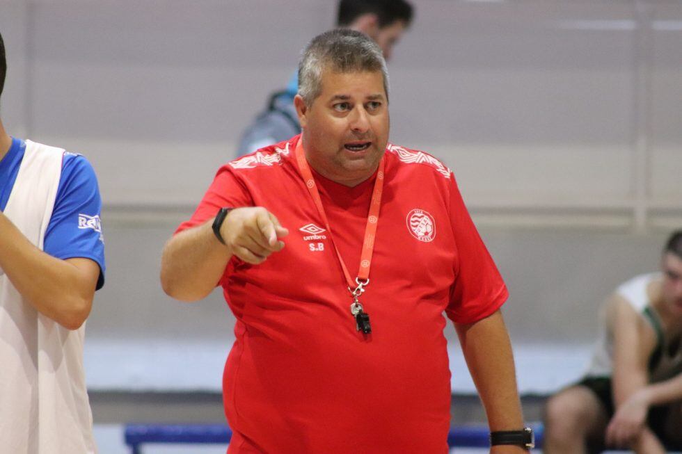 Sergio Barroso, entrenador del Xerez Toyota Nimauto