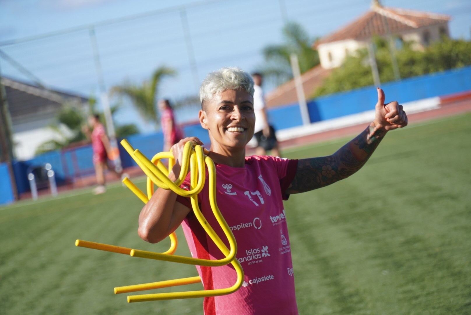 María José Pérez, delantera del Costa Adeje Tenerife.