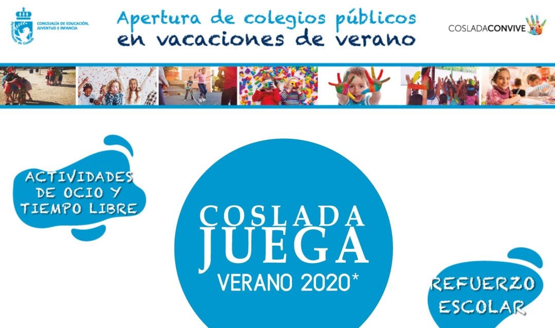 Programa Coslada Juega Verano 2020