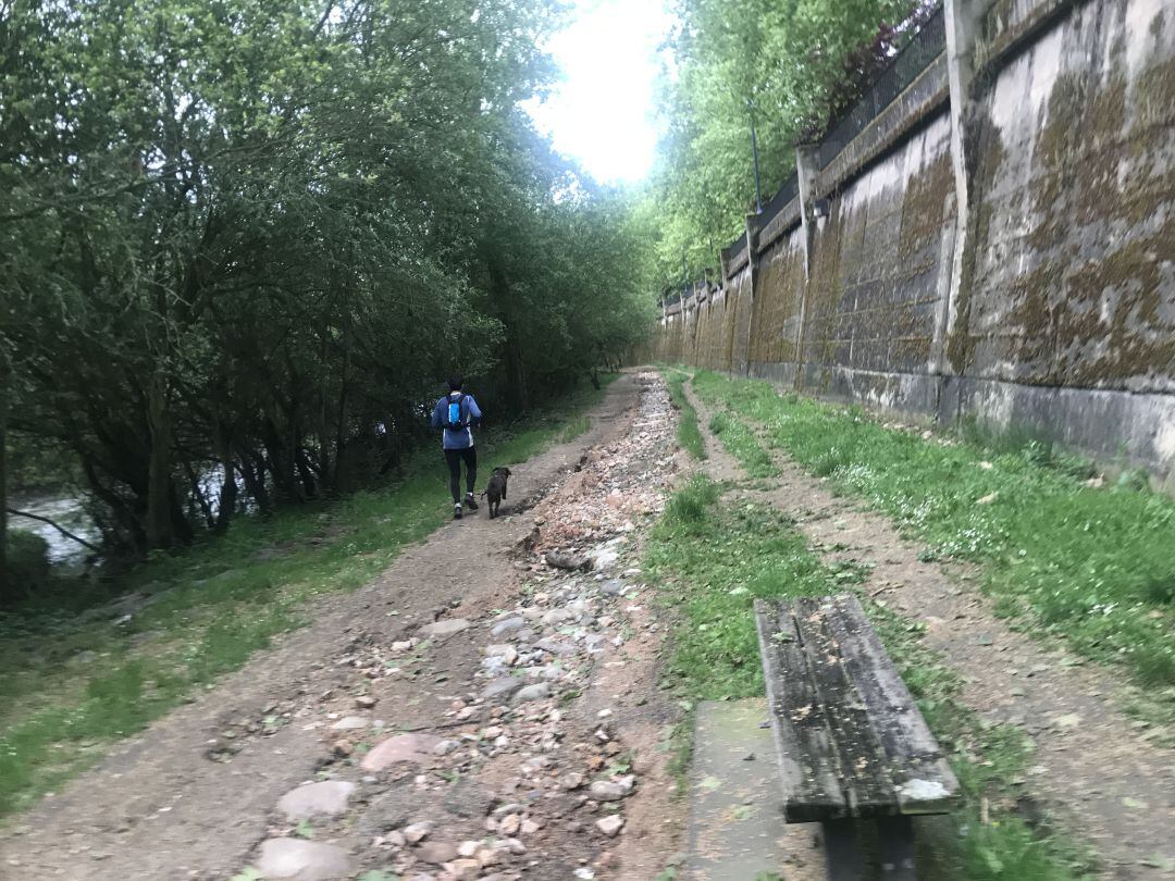 Paseo del SIl, deteriorado por las avenidas