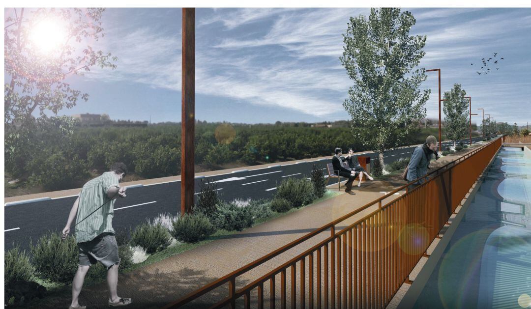 Infografía Camí La Plana