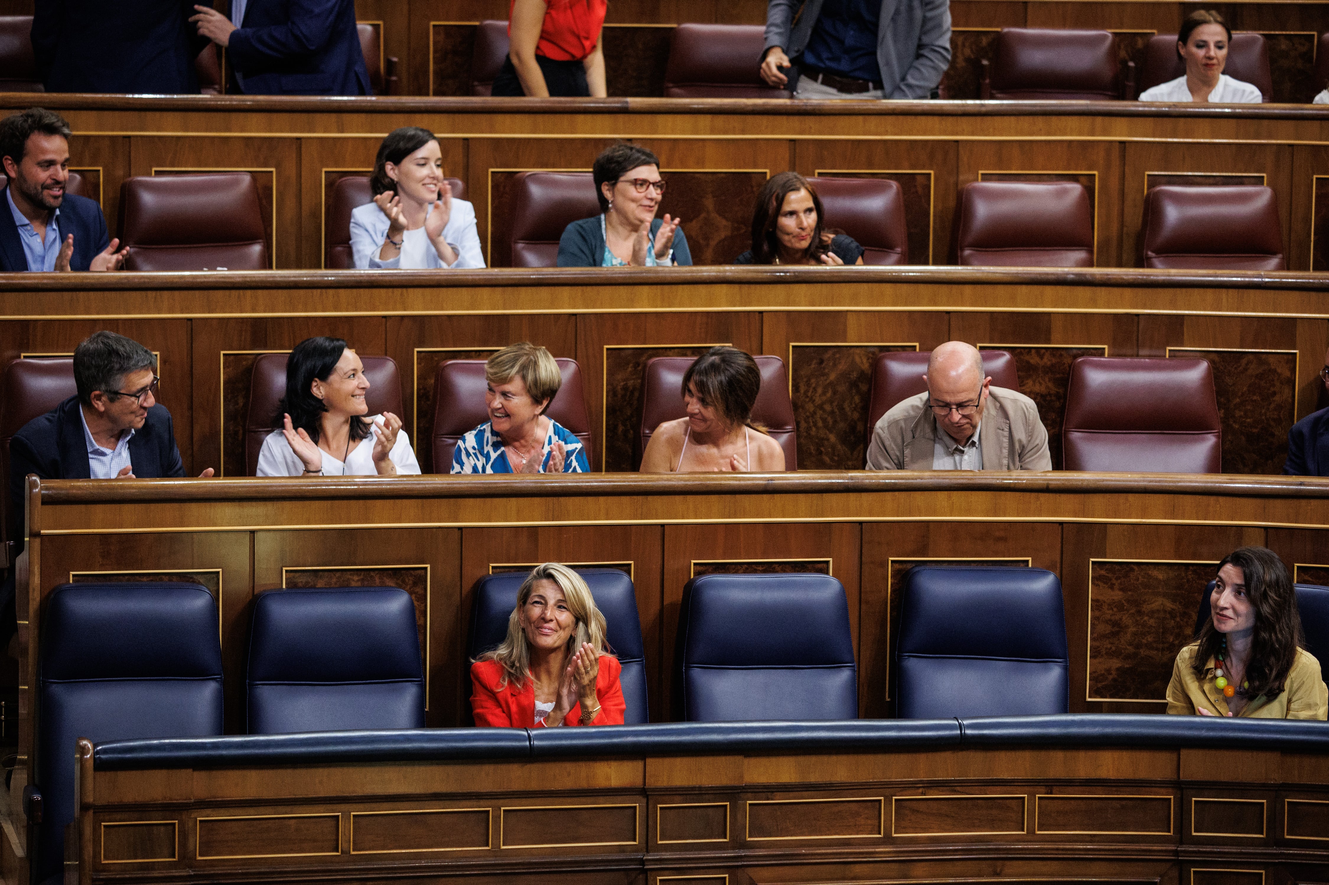 Sesión del Congreso de los Diputados este martes.