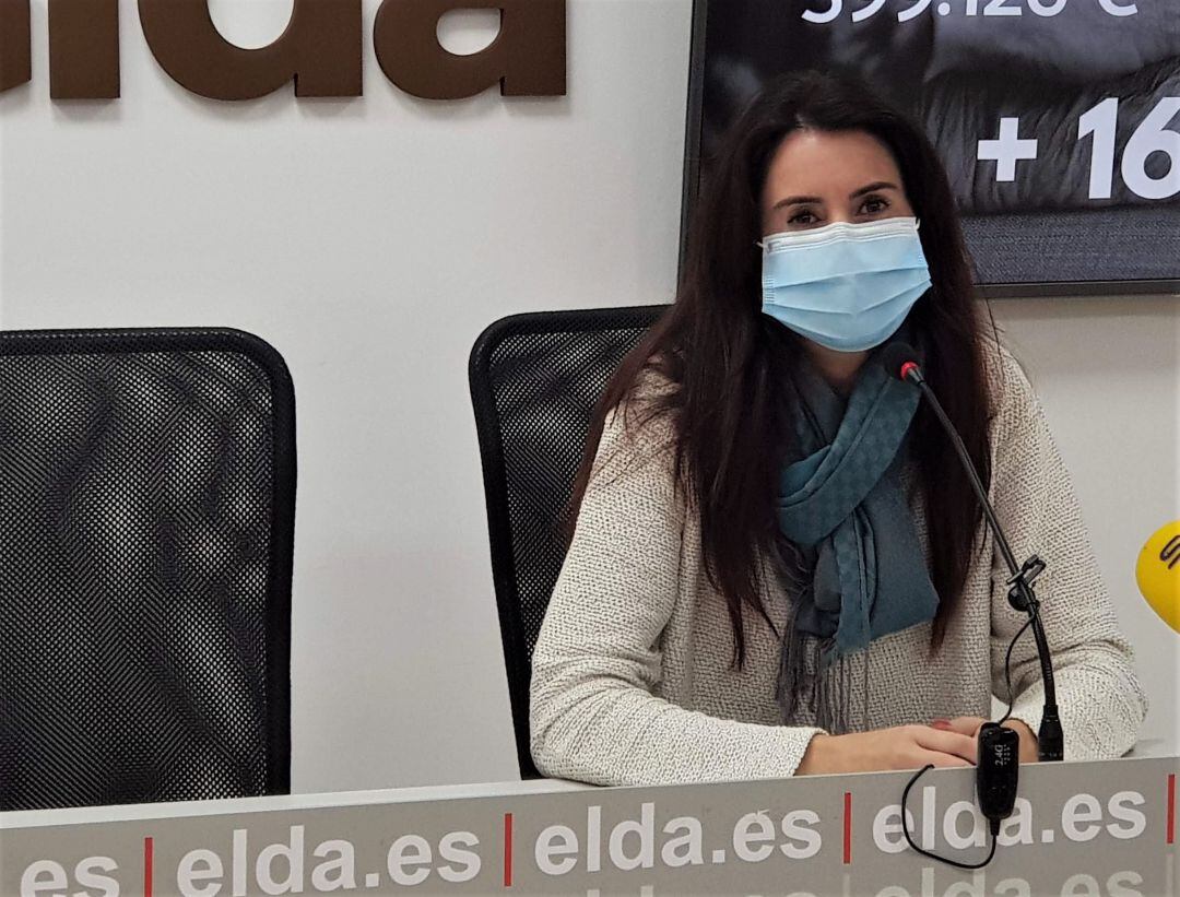 Alba García, edil de Servicios Sociales de Elda