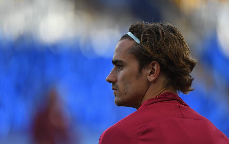 Griezmanna, durante un entrenamiento