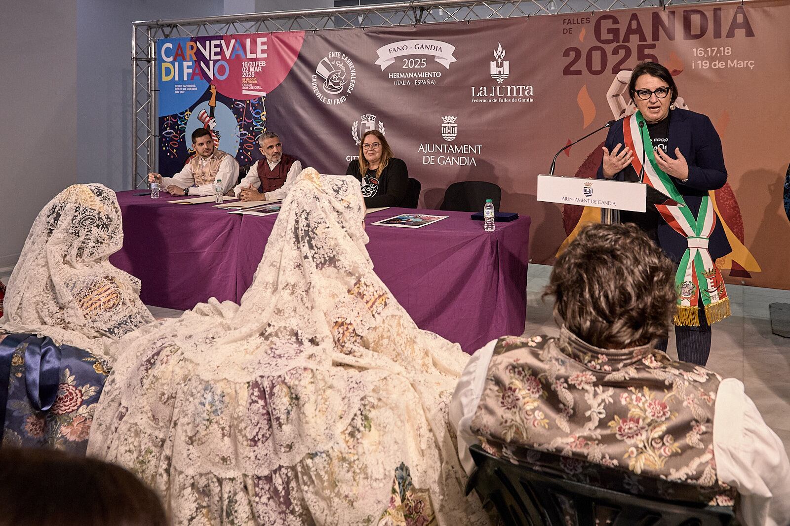 Acto de Gandia y Fano en la Casa de la Marquesa