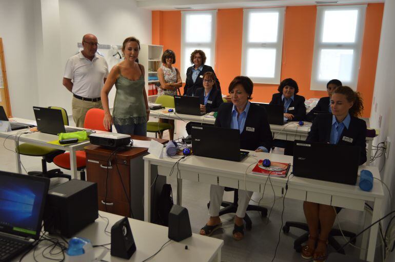 Visita talleres de empleo