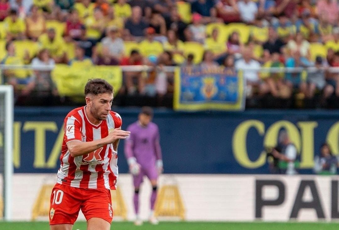 Embarba en el Villarreal-Almería en La Cerámica.