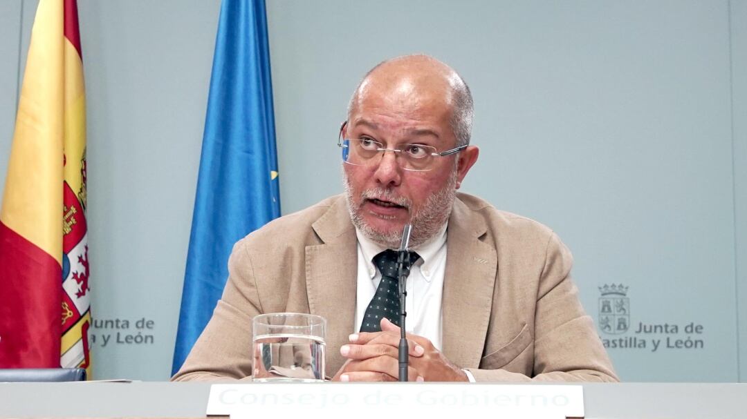 Francisco Igea, vicepresidente de la Junta y portavoz