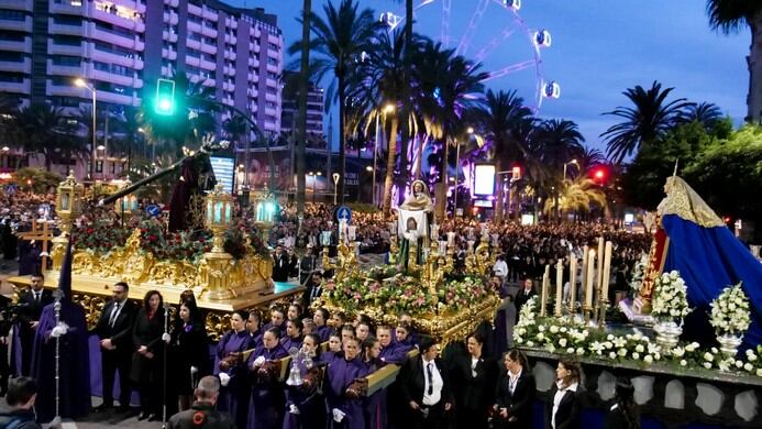 La Semana Santa de Almería alcanza picos de ocupación del 90%.