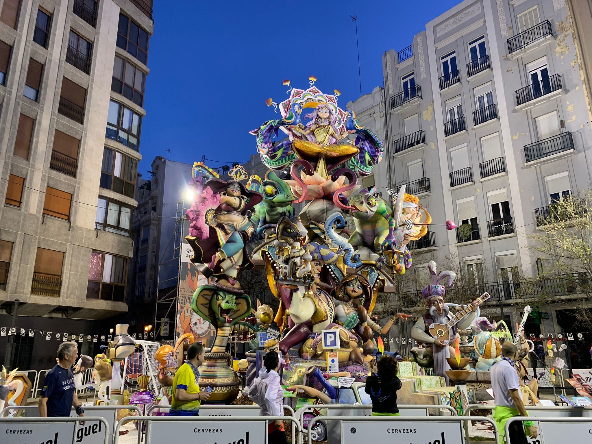 Falla Reino de Valencia - Duque de Calabria