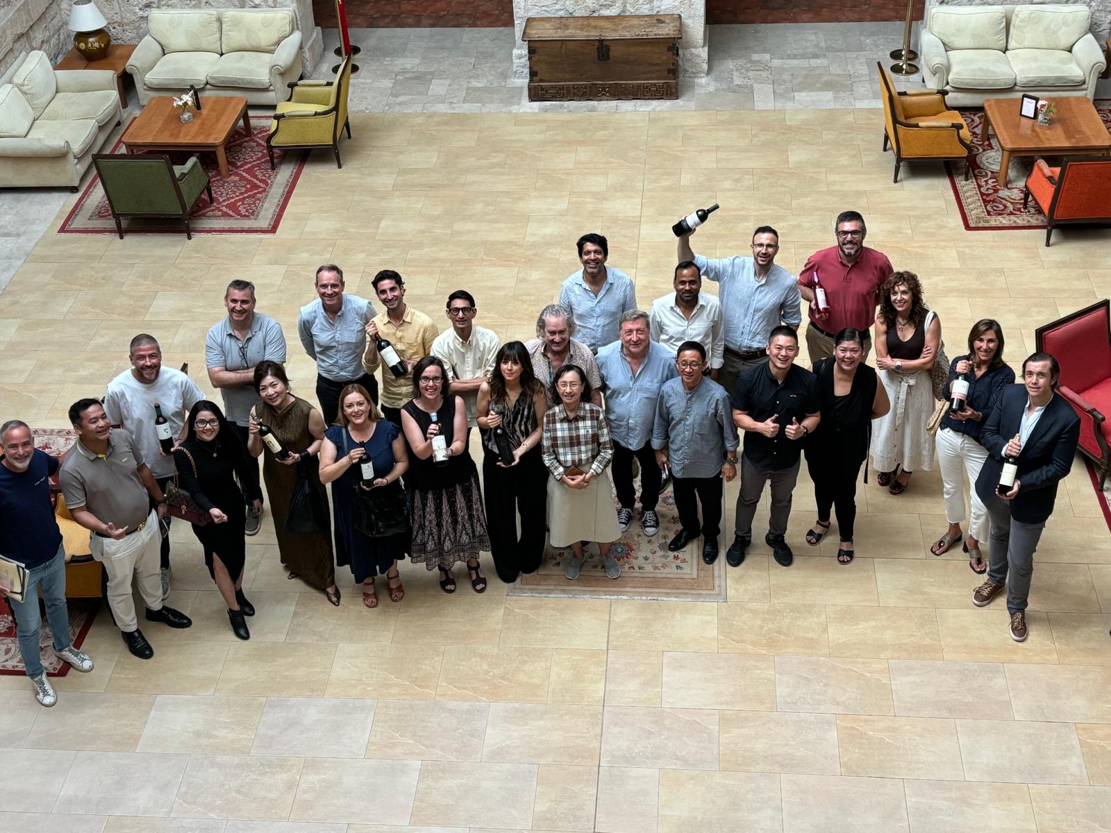 Misión inversa de ASEBOR con profesionales de diversos países de Asia y  Australia en su visita a la Ribera del Duero