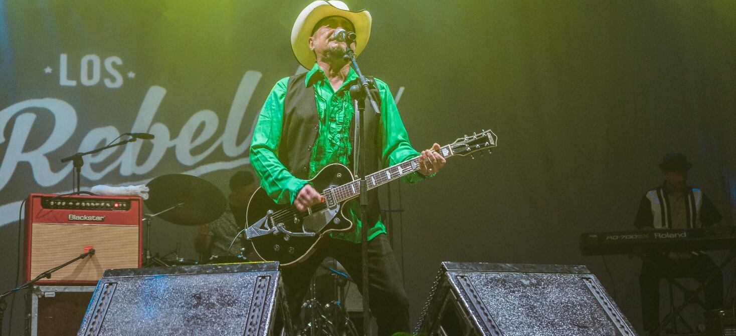 Los Rebeldes en el Festival de Primavera de Lorca 2023.