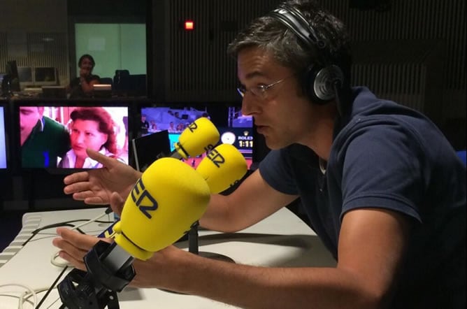 Eduardo Madina, durante la mesa política de &#039;Hora 25&#039;