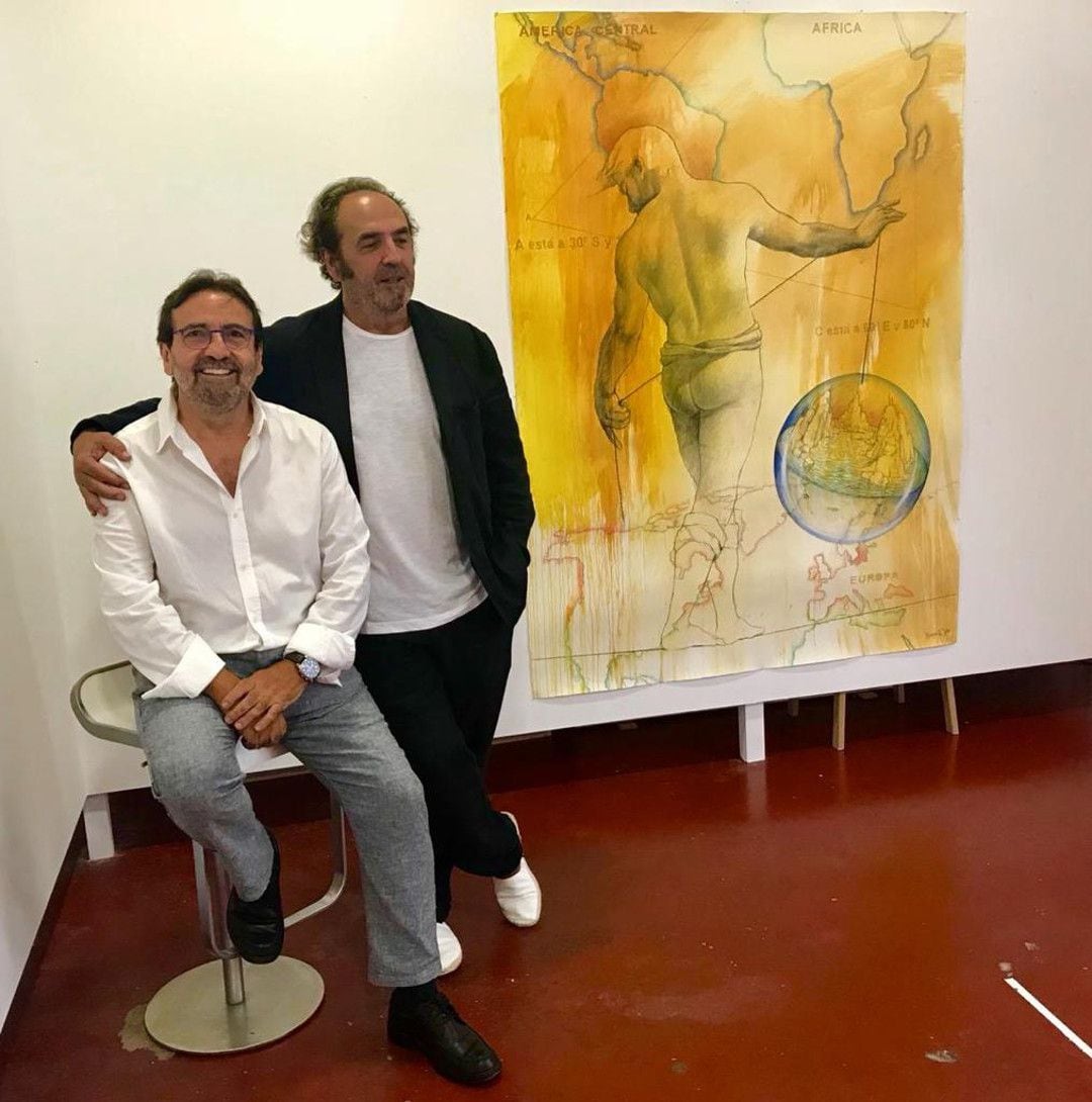 Pepe Barroso y Javier Machimbarrena en sus "Diálogos"