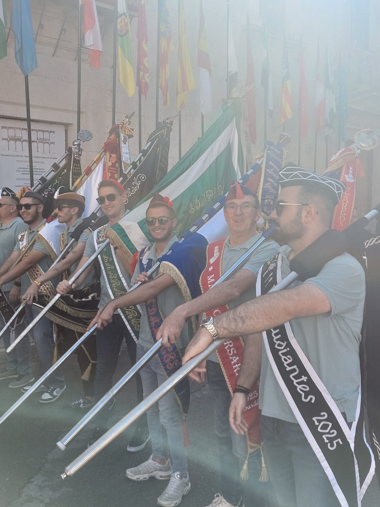 La Comparsa de Andaluces en el Pasacalles