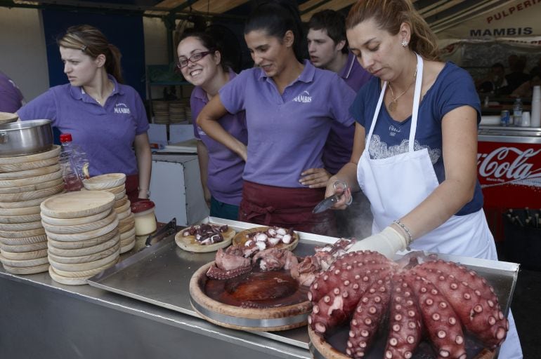 La ración de pulpo en el San Froilán valdrá 12 euros