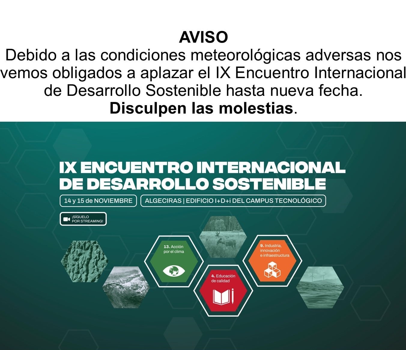 Encuentro Internacional de Desarrollo Sostenible.