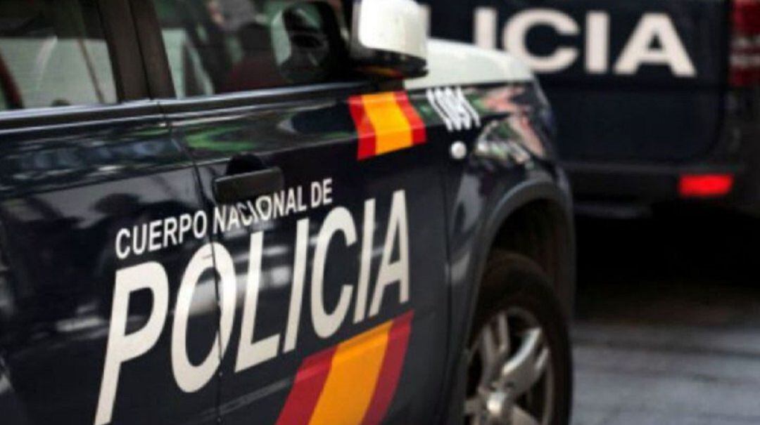Un vehículo de Policía.