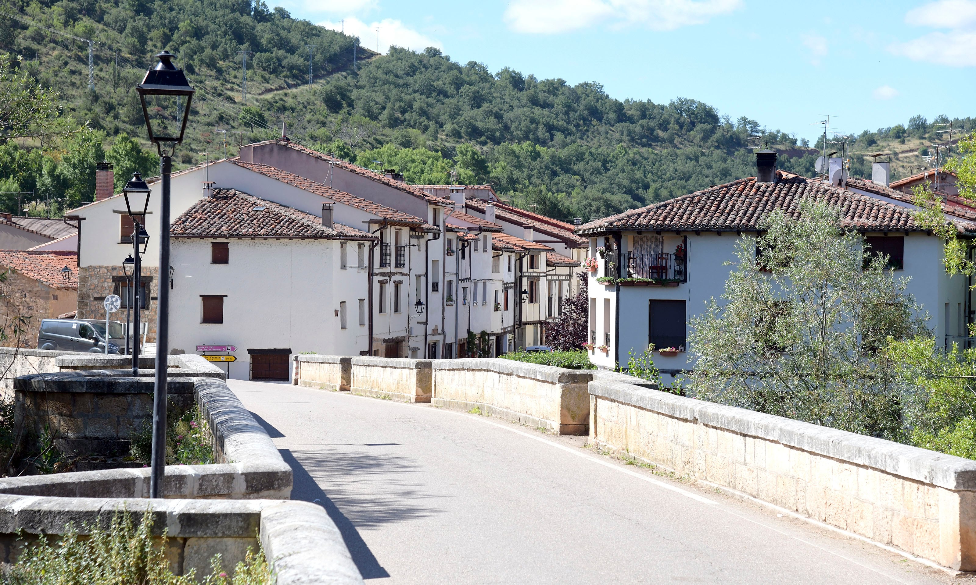 Covarrubias, en la provincia de Burgos