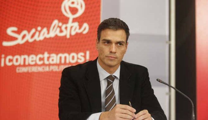 Pedro Sánchez, diputado del PSOE por Madrid