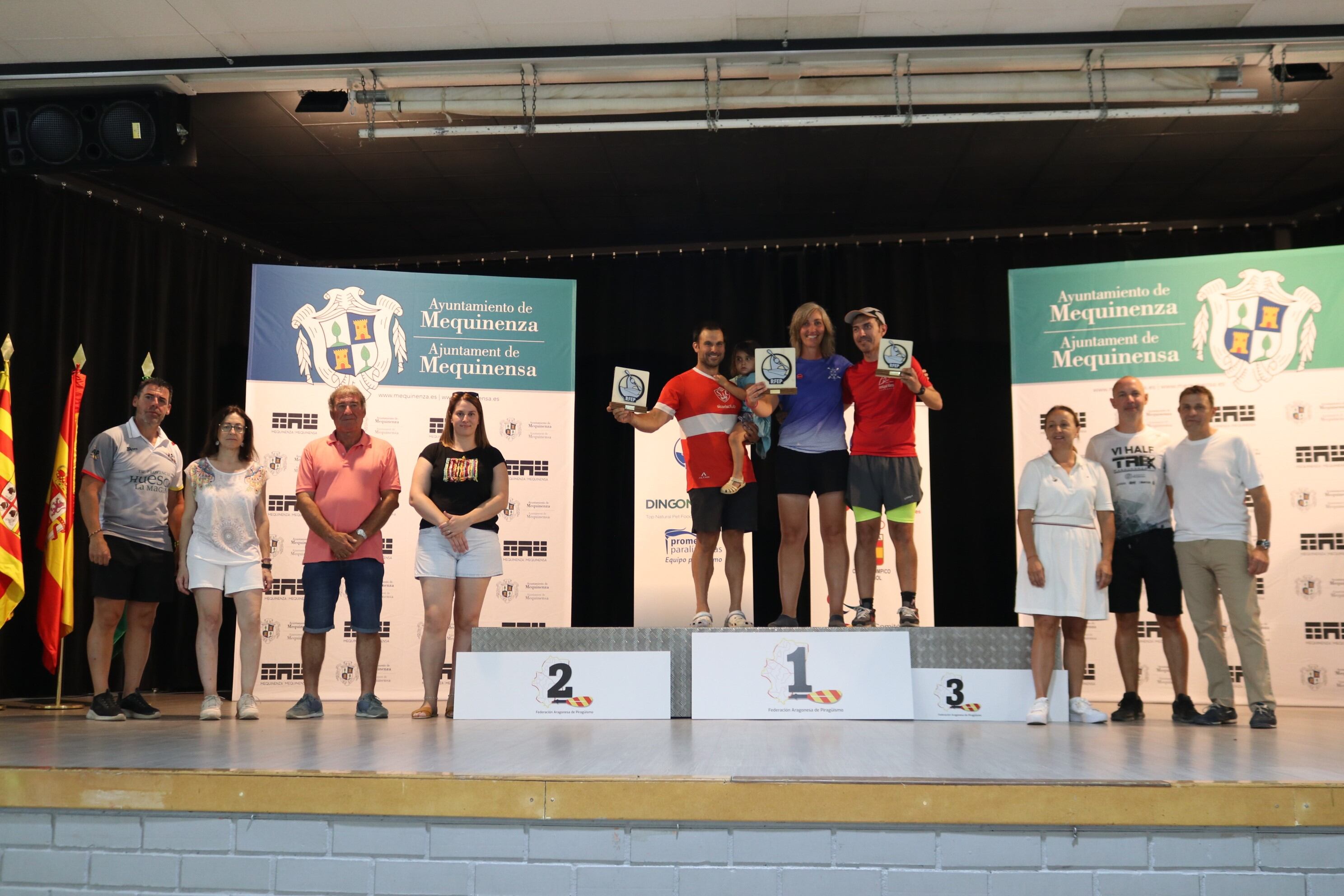 Vencedores en Mequinenza