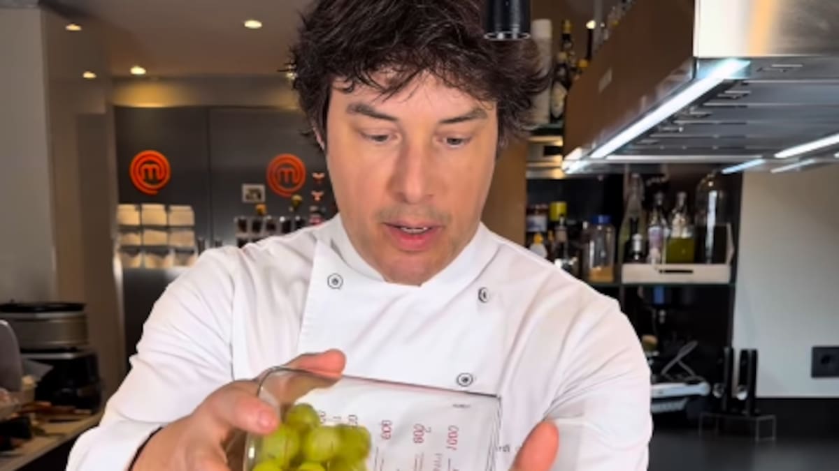 El vídeo con consejos del chef Jordi Cruz que hay que ver antes de las campanadas