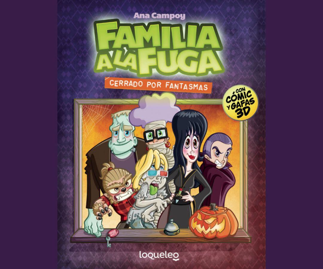 Portada de &quot;Familia a la fuga: cerrado por fantasmas&quot;