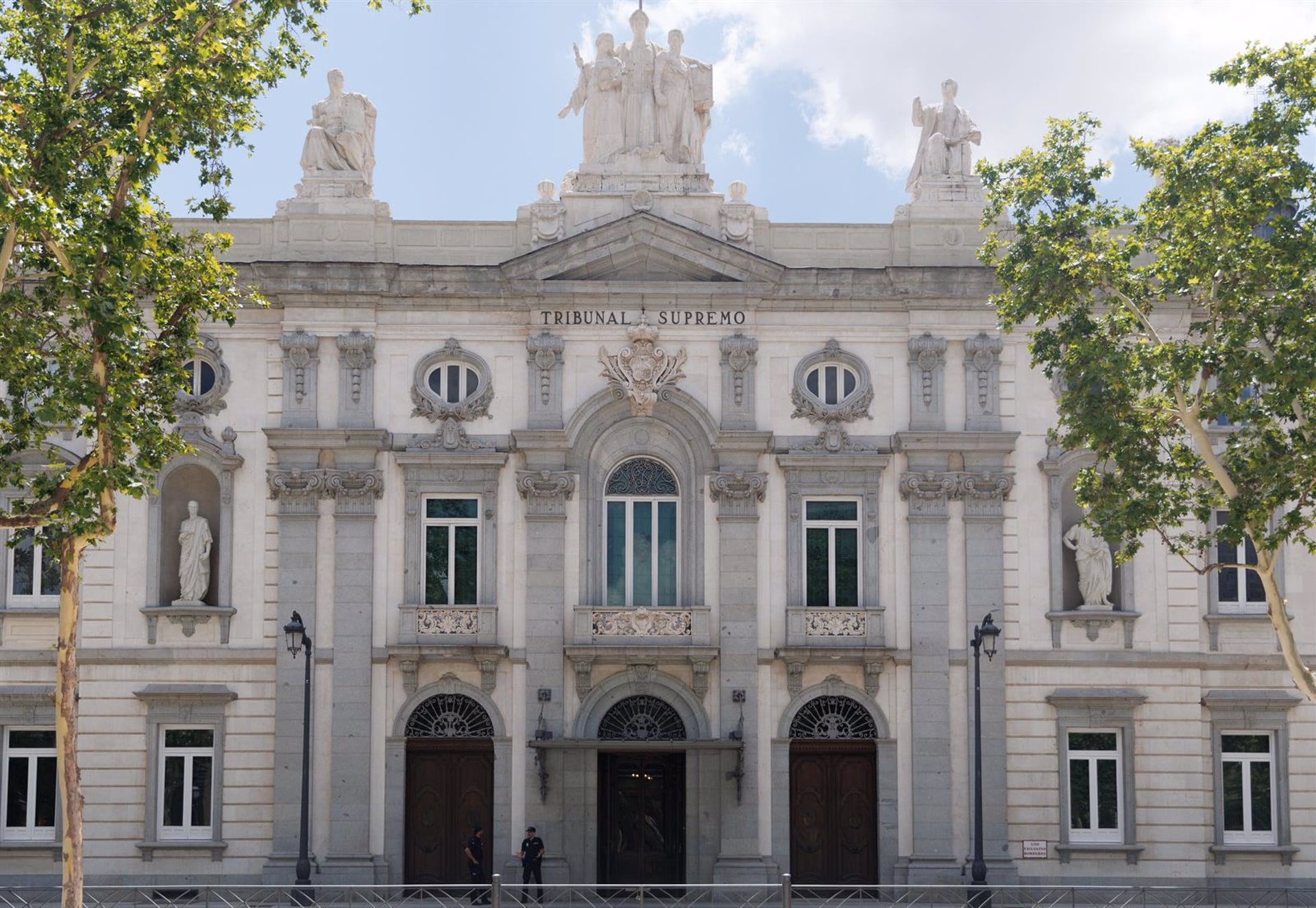 07/07/2023 Fachada del Tribunal Supremo. Eduardo Parra - Europa Press