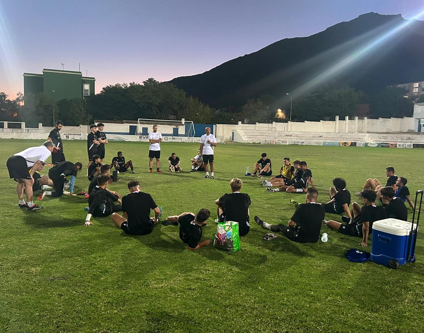 Entrenamiento del Villena CF