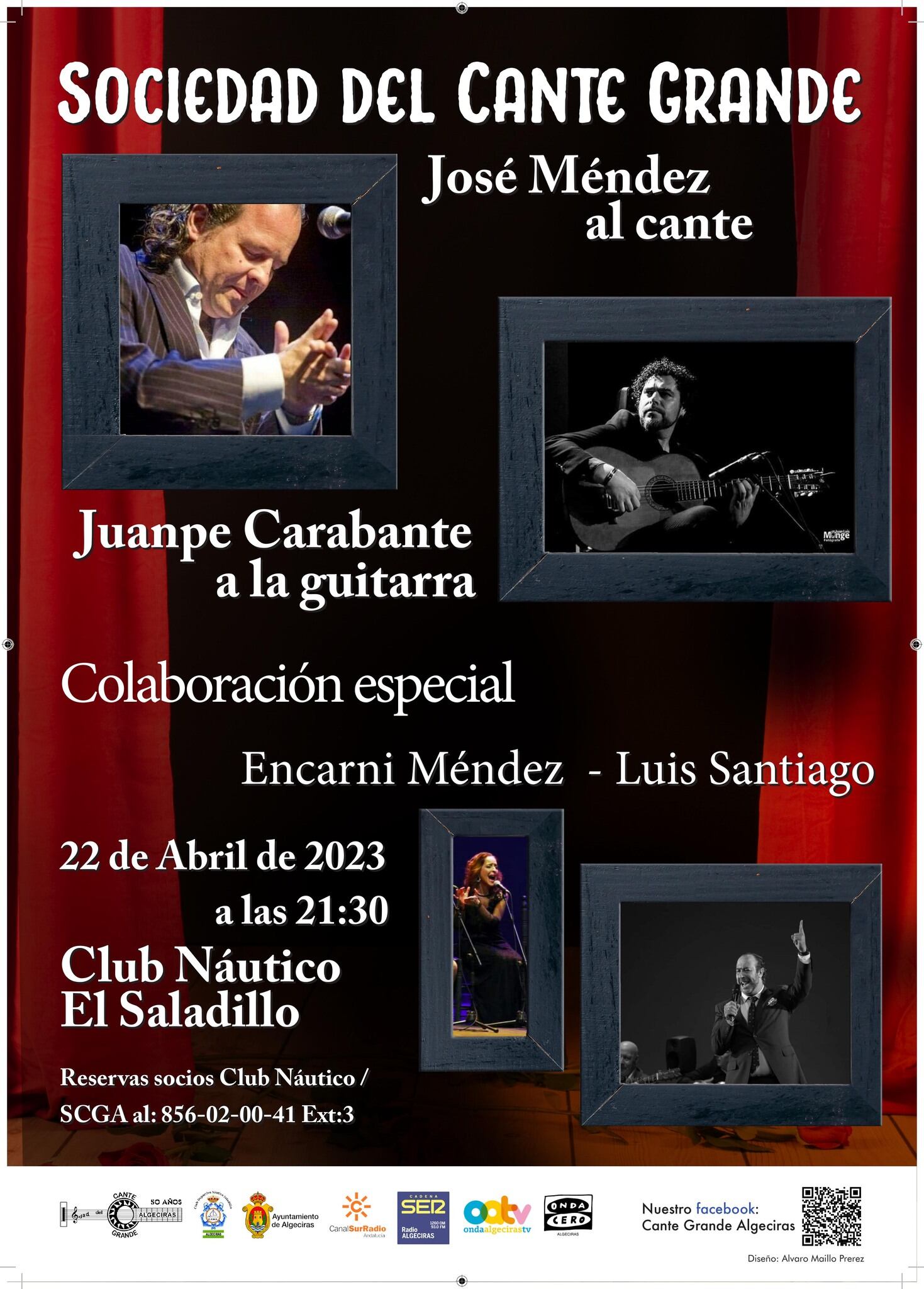 Cartel anunciador del nuevo evento de la Sociedad del Cante Grande de Algeciras