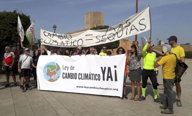 Marcha en bicicleta organizada por más de cuarenta asociaciones ecologistas europeas para pedir  acciones en defensa del medioambiente y contra el cambio climático. 