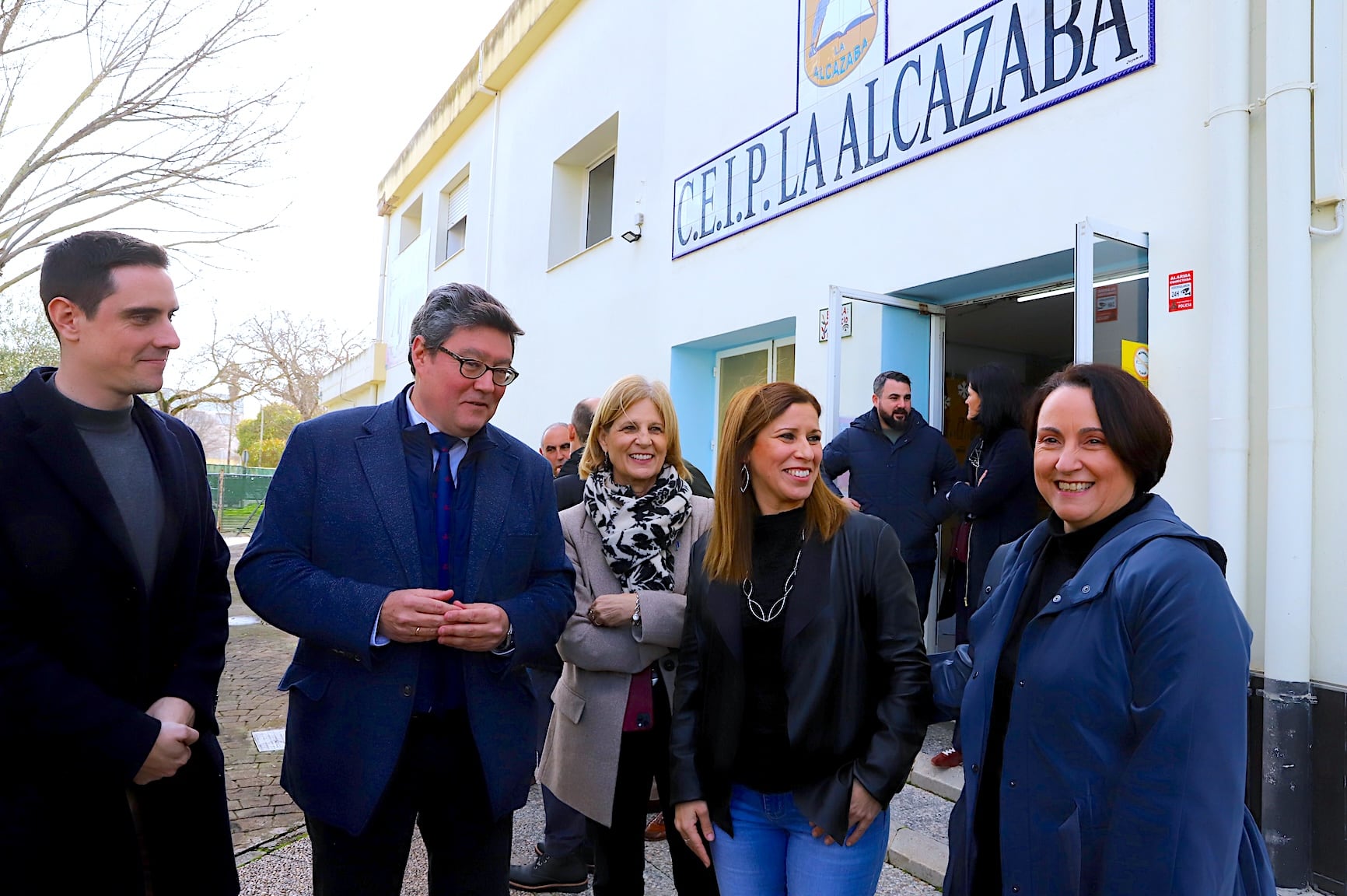 Visita institucional al Colegio Alcazaba