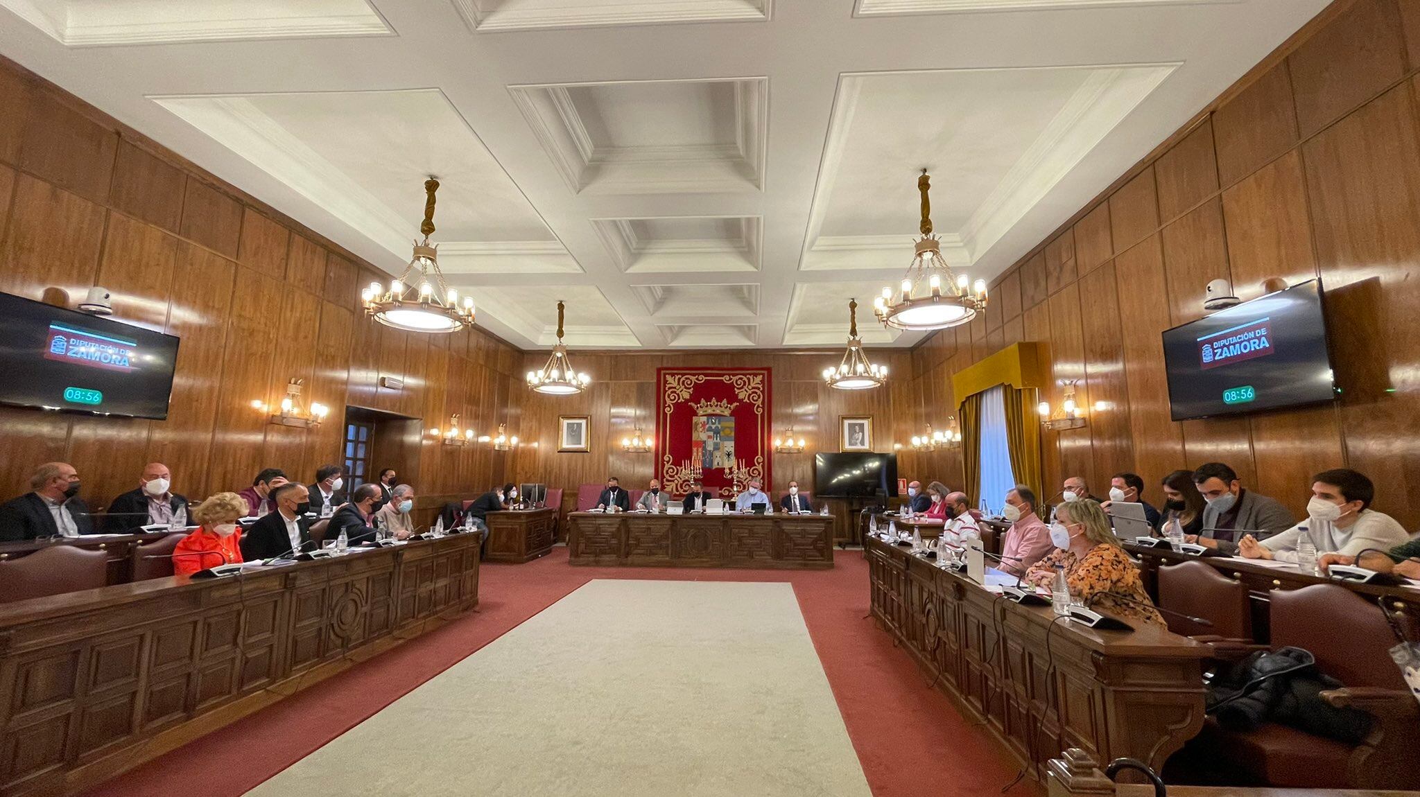 Pleno presencial de la institución provincial este 22 de abril