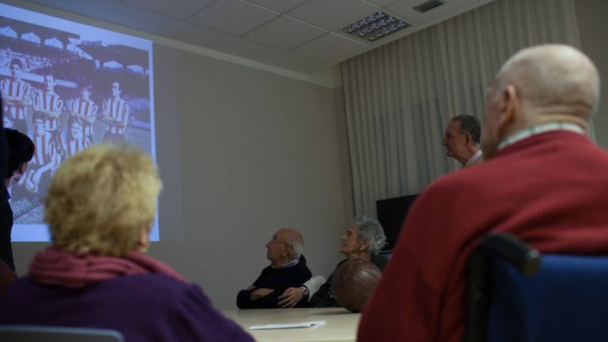 Recuerdos del Athletic para combatir el Alzheimer
