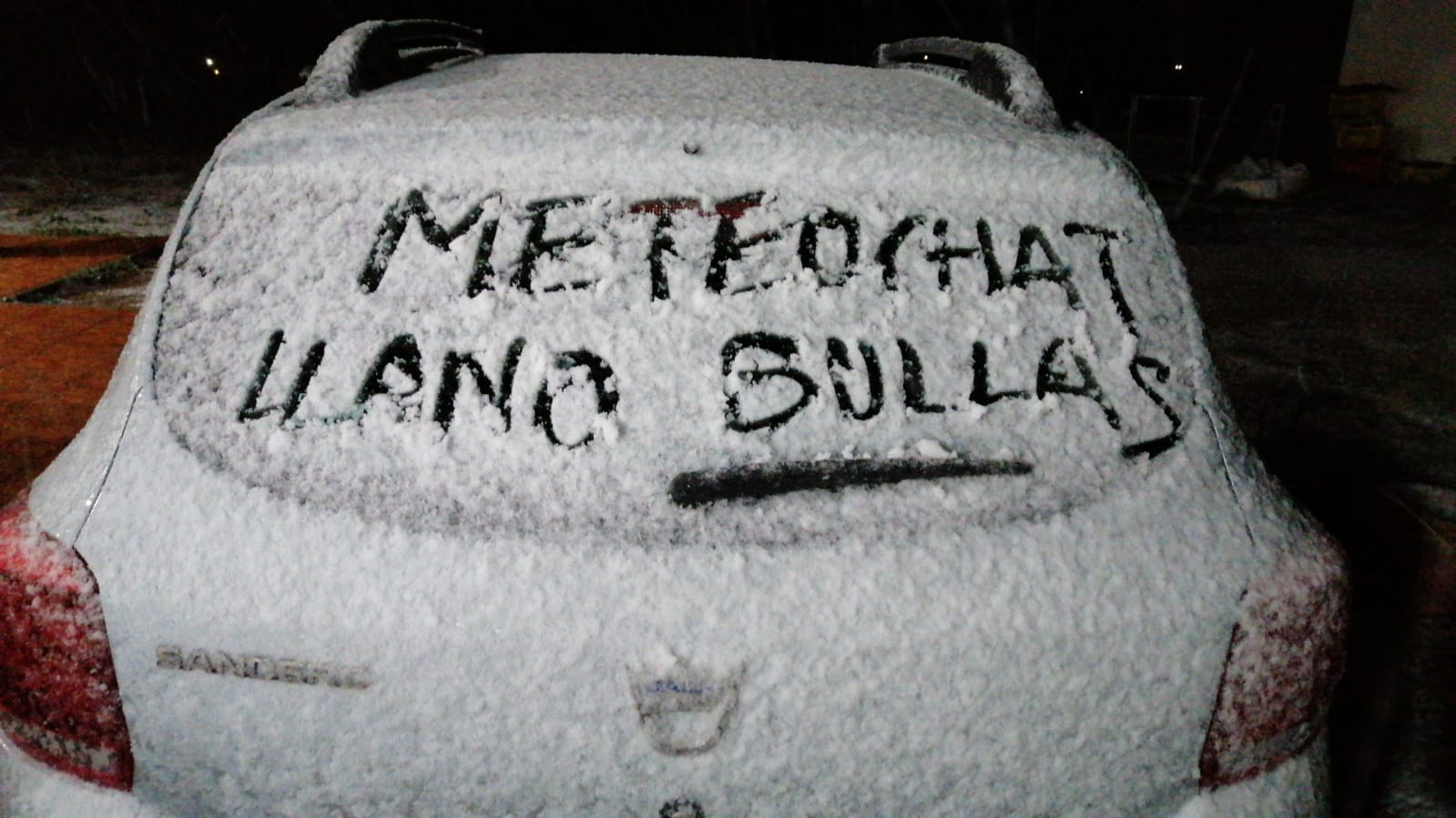 Nevada en Bullas, 18 de enero 2023