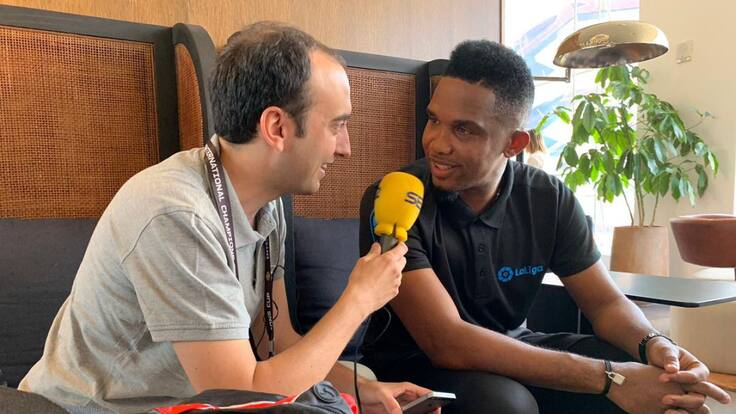 Eto´o: "Messi es el mejor fichaje de cada año, con él podemos a dos más y ponemos ganar"