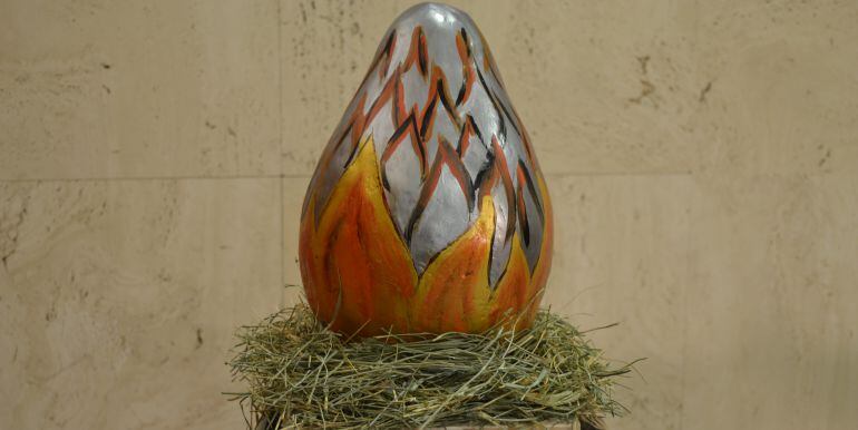 L'ou que a partir d'ara incubarà el Basilisc.