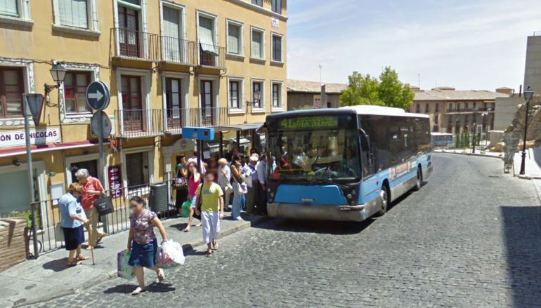 Autobús urbano de Toledo.