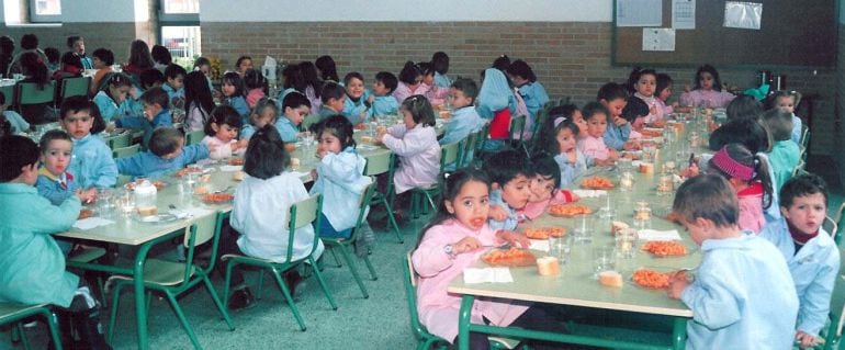 Comedor escolar.