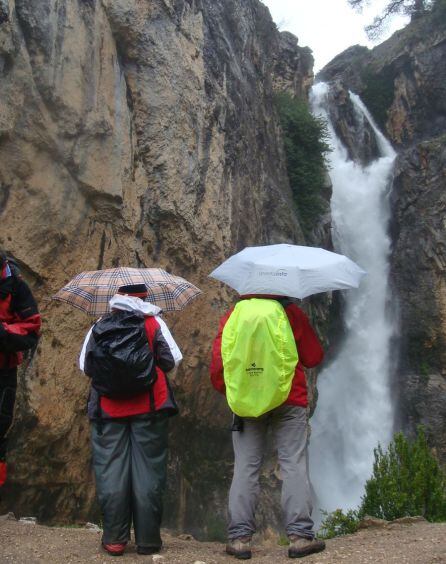 Día de lluvia en la montaña