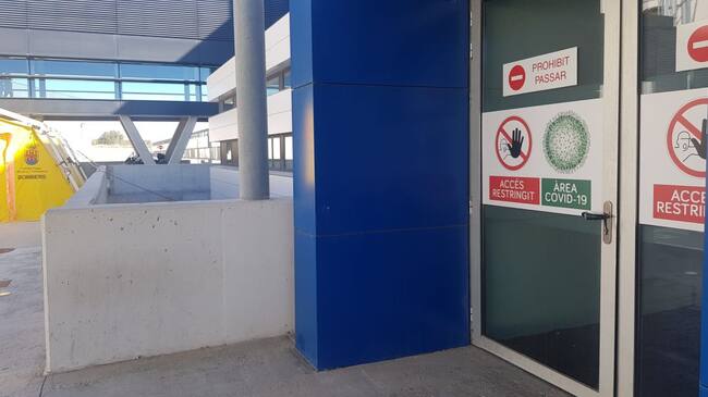 Zona covid en Can Misses