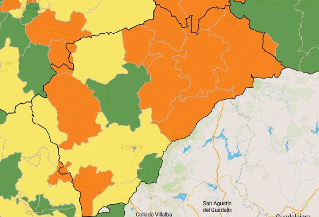 Mapa por Zonas Básicas de Salud